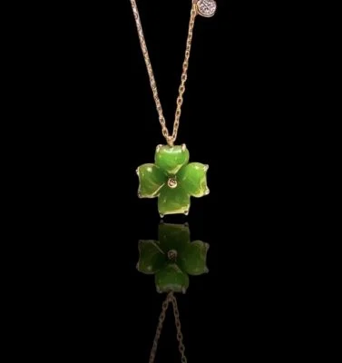 Dây chuyền cỏ 4 lá